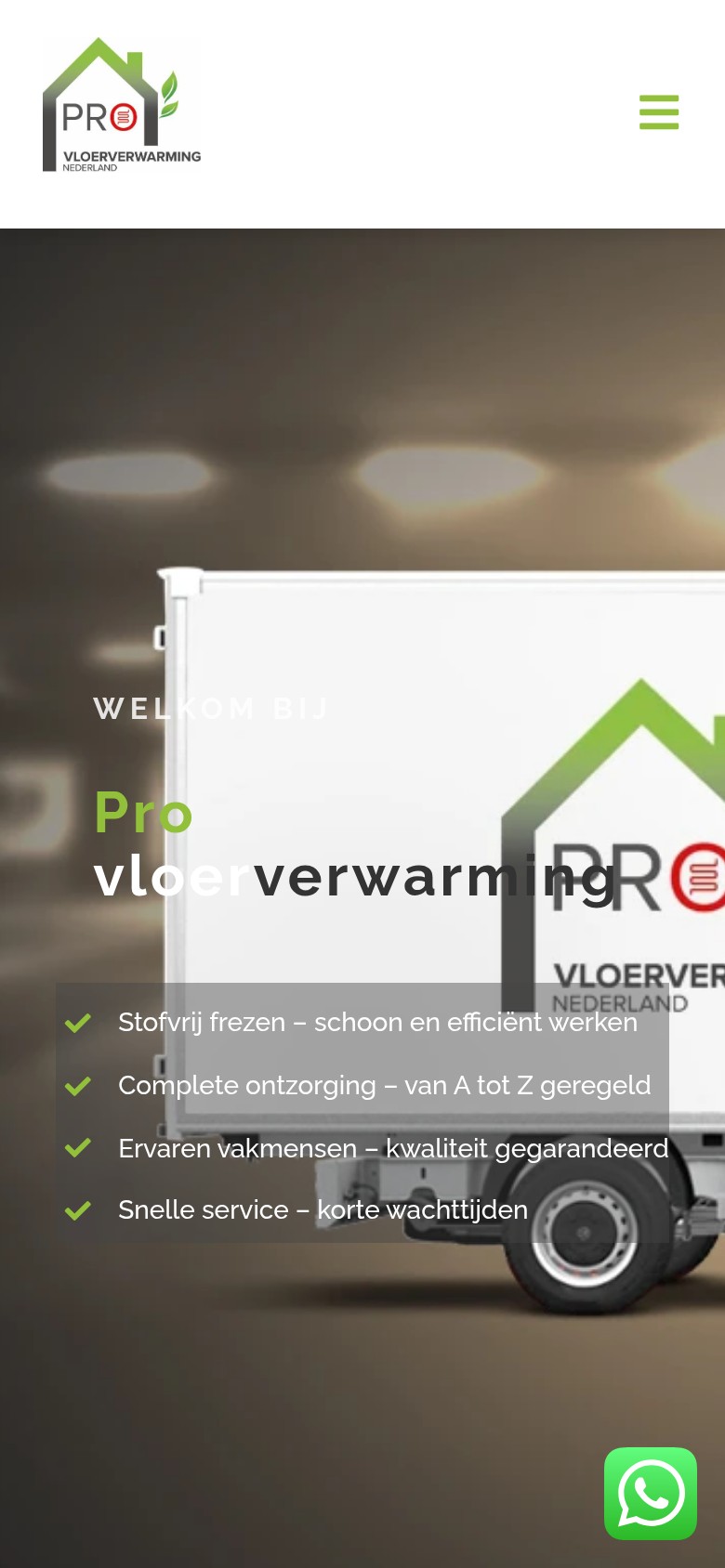 Pro Vloerverwarming